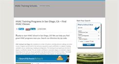 Desktop Screenshot of hvac-trainingschools.com